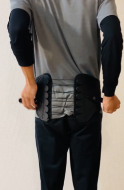 理学療法士が実感した安定感。